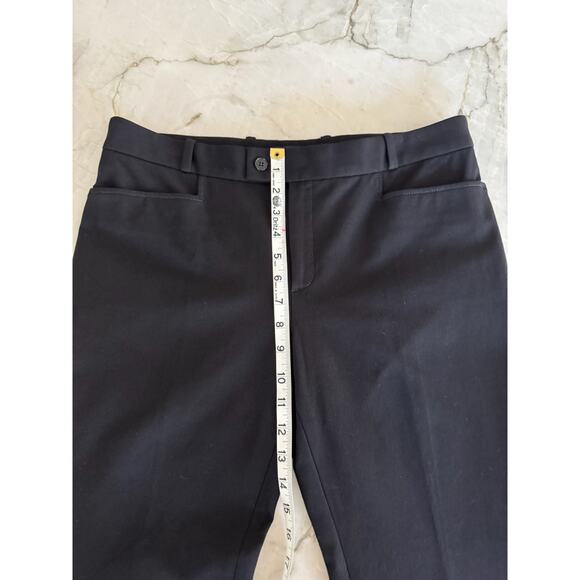 Joseph Pants Sz 12 Dressy Tailored Boot Cut Cotton Viscose Careercore - Picture 6 of 8